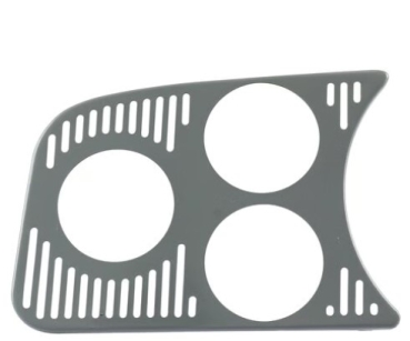 Dashboard-grille-left-side-with-holes-for-3-gauges-grey-primed-VW-Kaefer-113857207